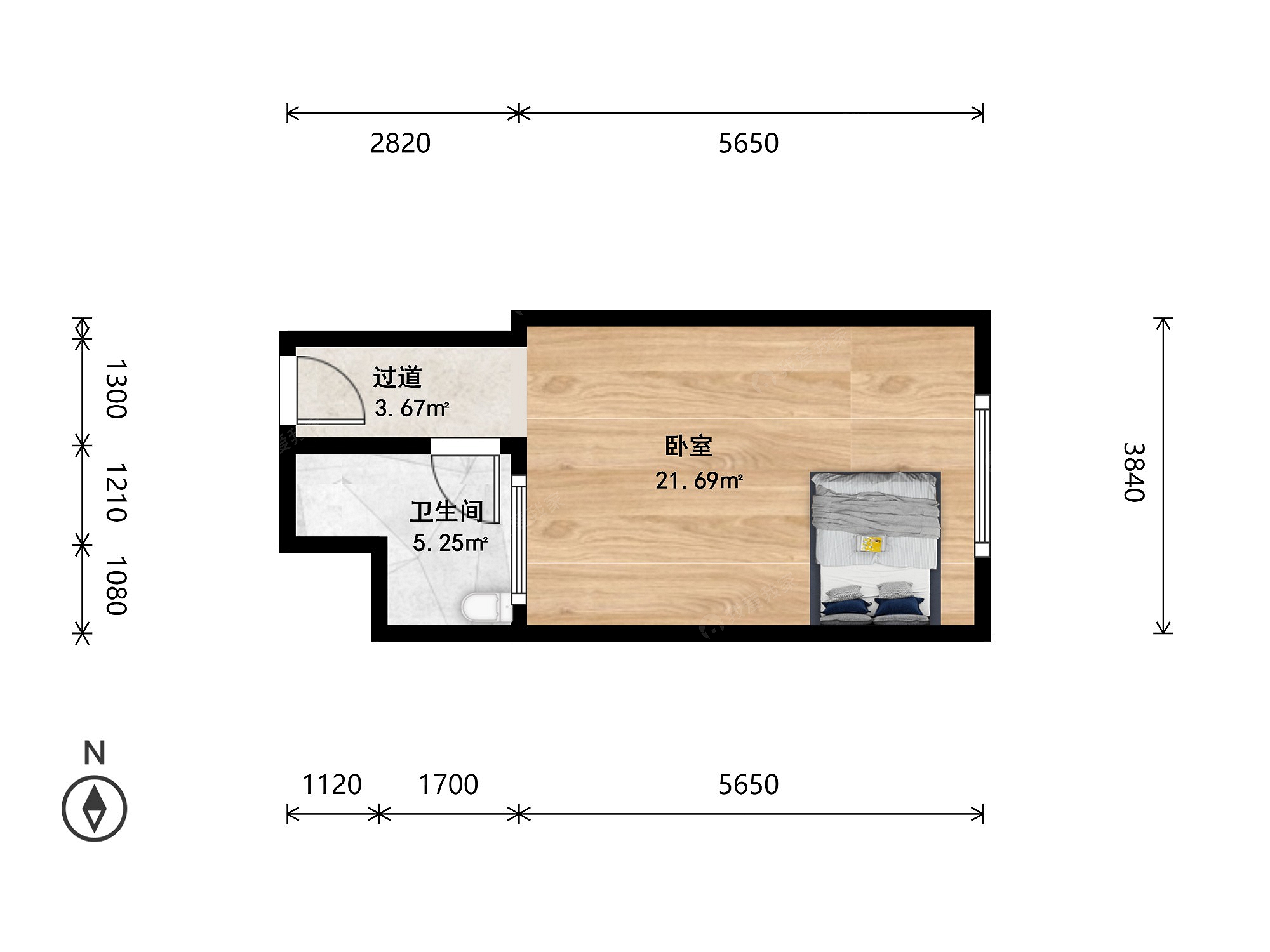 五道口·文津国际酒店·1房间