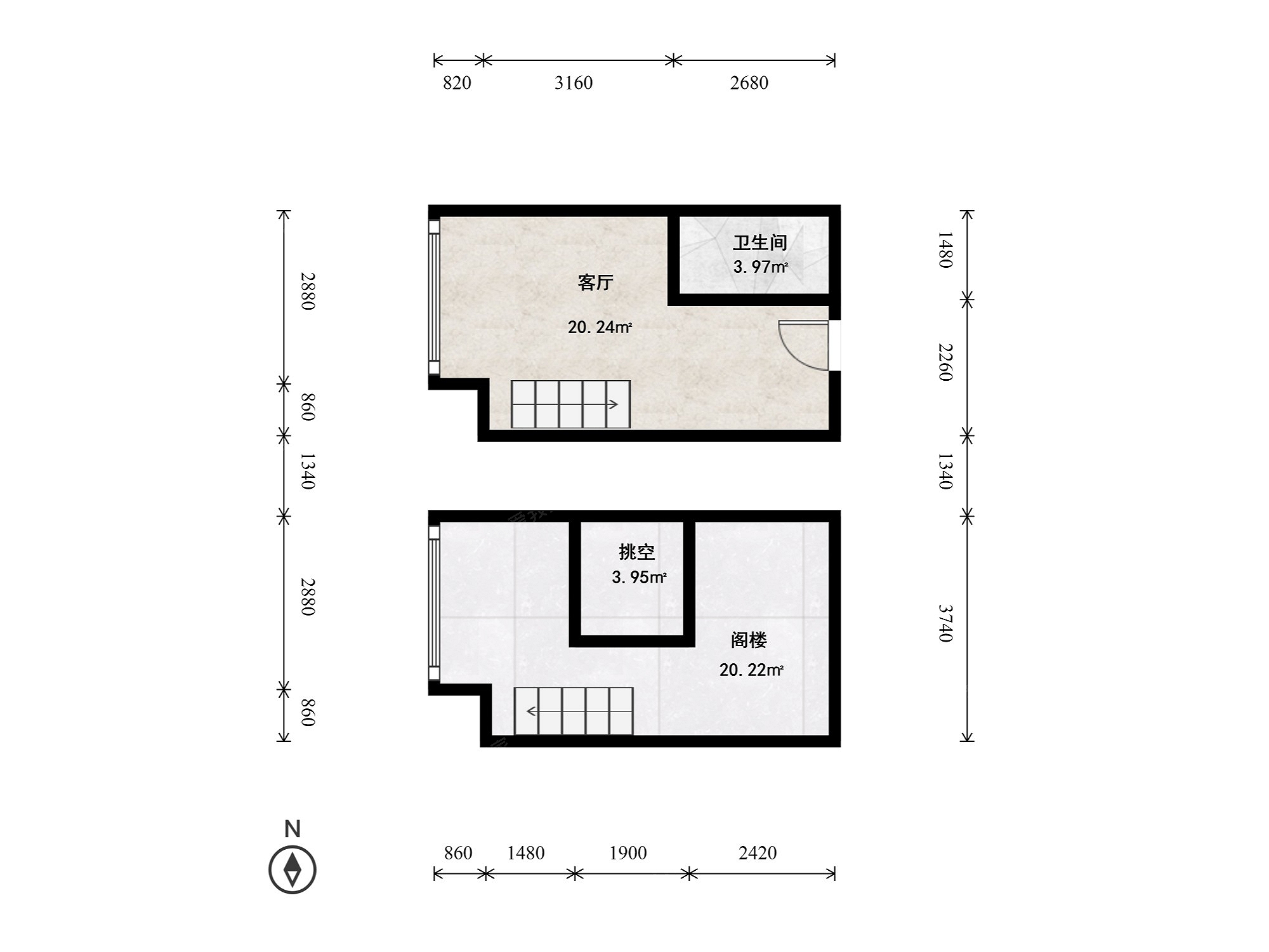 整租·长阳·金隅糖+金隅畅和园4号院·2房间